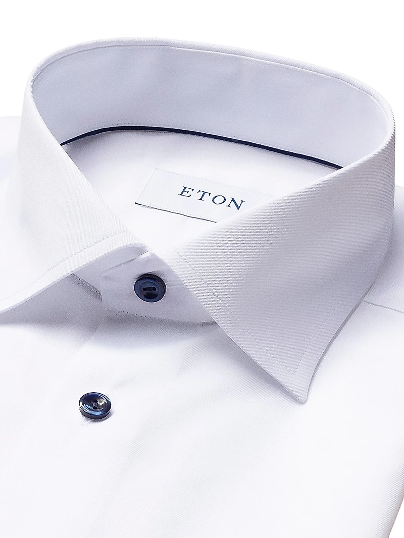 Contemporary Fit Twill Shirt