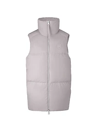 Garnet Oversized Down Vest