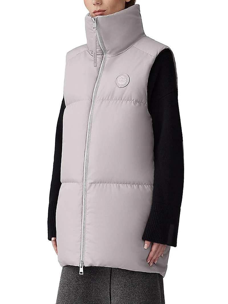 Garnet Oversized Down Vest