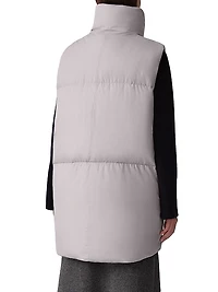 Garnet Oversized Down Vest