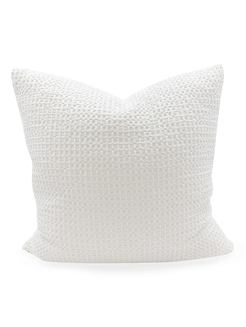 Euro Cotton Down Waffle Weave Pillow