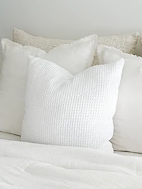 Euro Cotton Down Waffle Weave Pillow