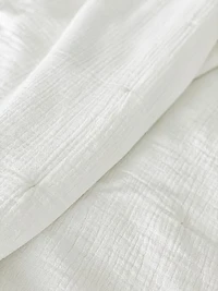 Euro Cotton Gauze Quilt & Pillow Set
