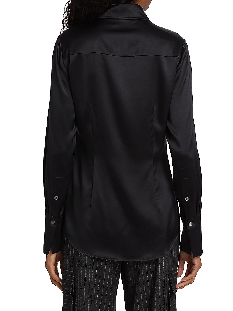 Victoria Satin Shirt