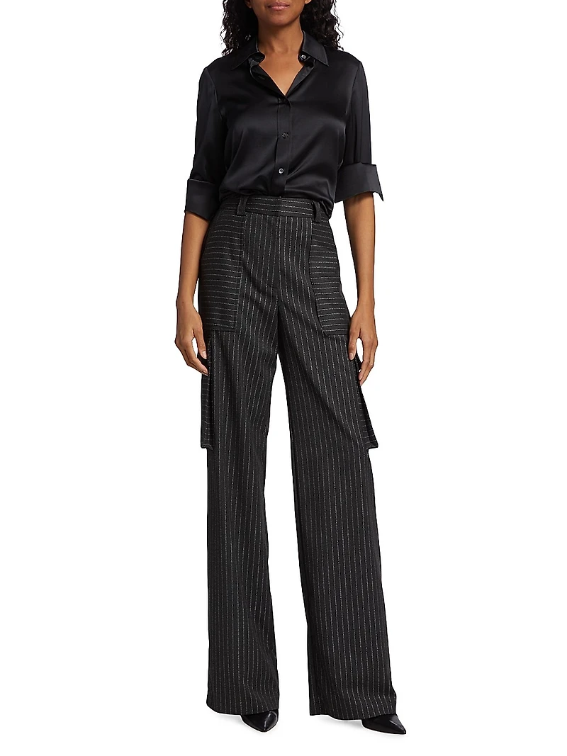 Victoria Satin Shirt