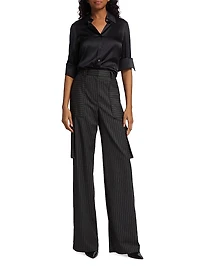 Victoria Satin Shirt