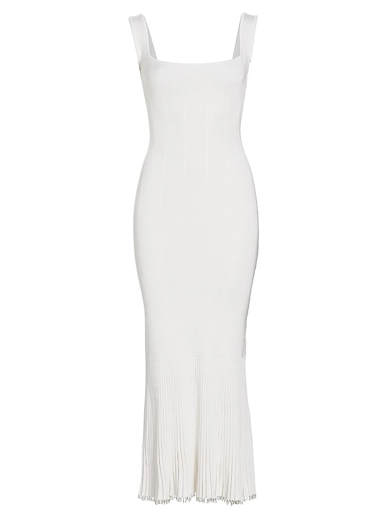 Atalanta Sleeveless Beaded Maxi-Dress