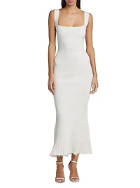 Atalanta Sleeveless Beaded Maxi-Dress