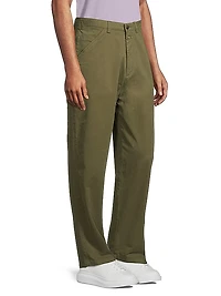 Dover Tapered Flat-Front Pants