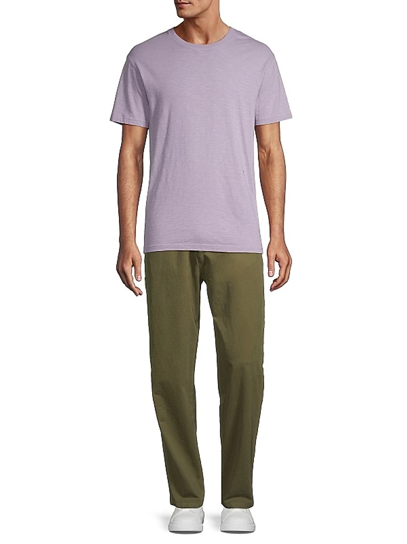 Dover Tapered Flat-Front Pants