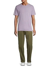 Dover Tapered Flat-Front Pants