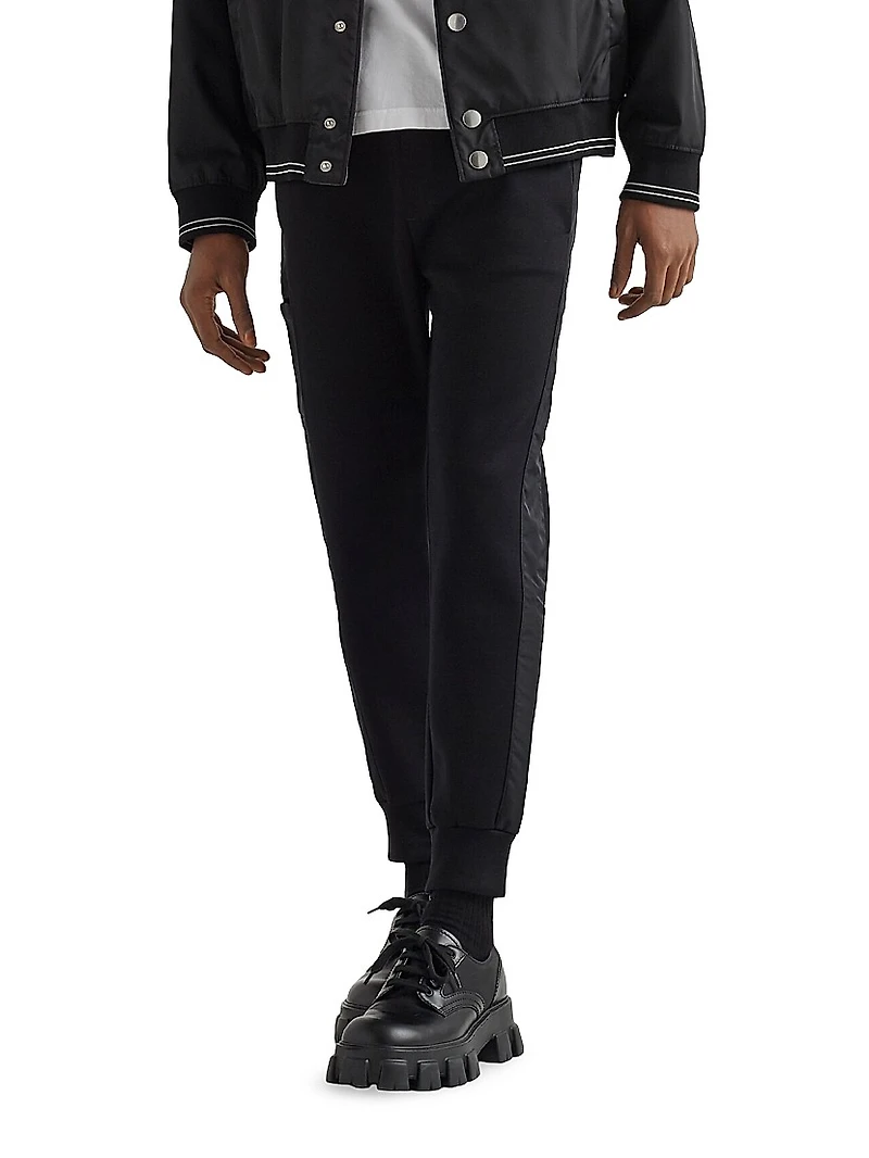 Sweatpants With Re-Nylon Details