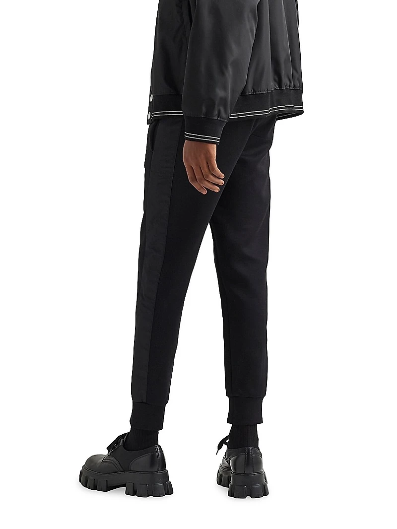 Sweatpants With Re-Nylon Details