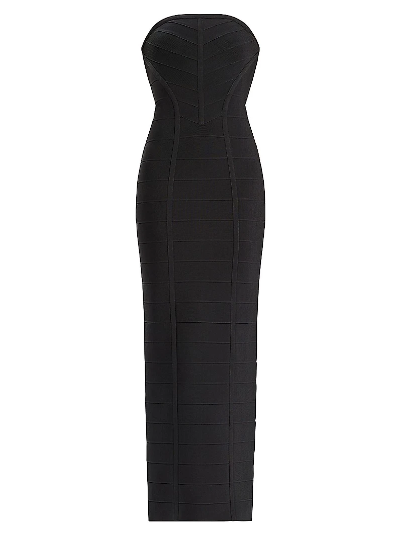 Icon Strapless Bandage Gown