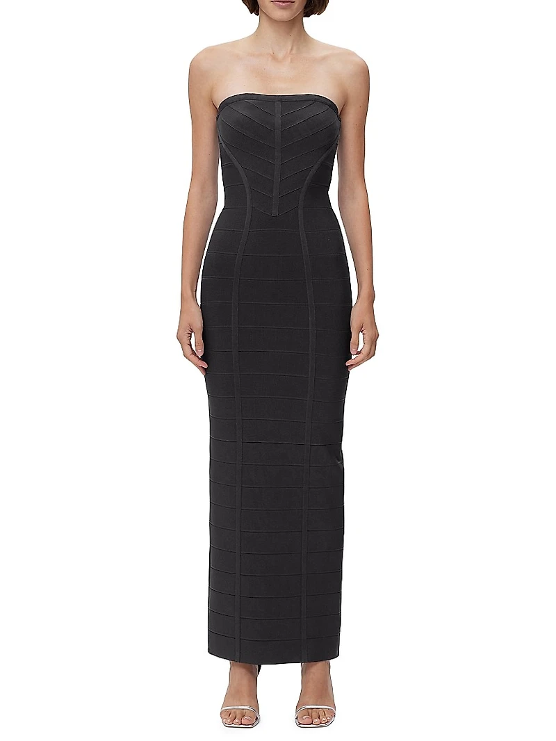 Icon Strapless Bandage Gown