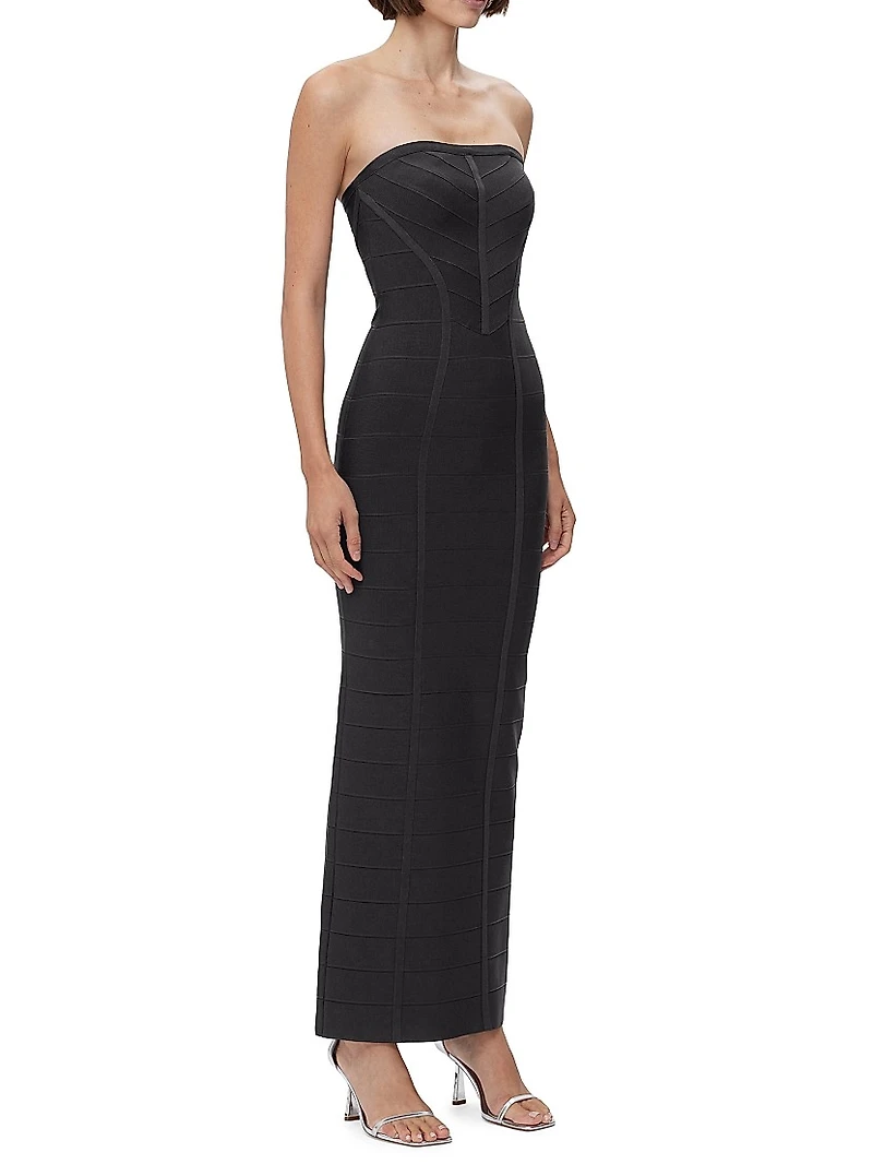 Icon Strapless Bandage Gown