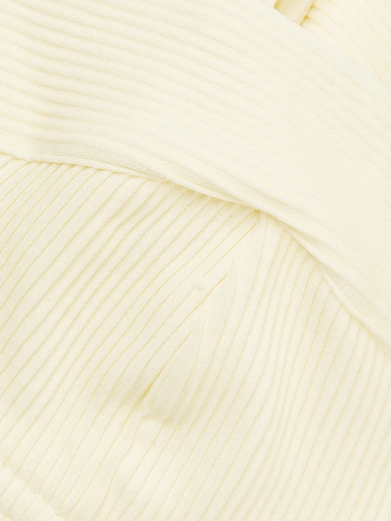 Gaia Rib-Knit Bikini Top