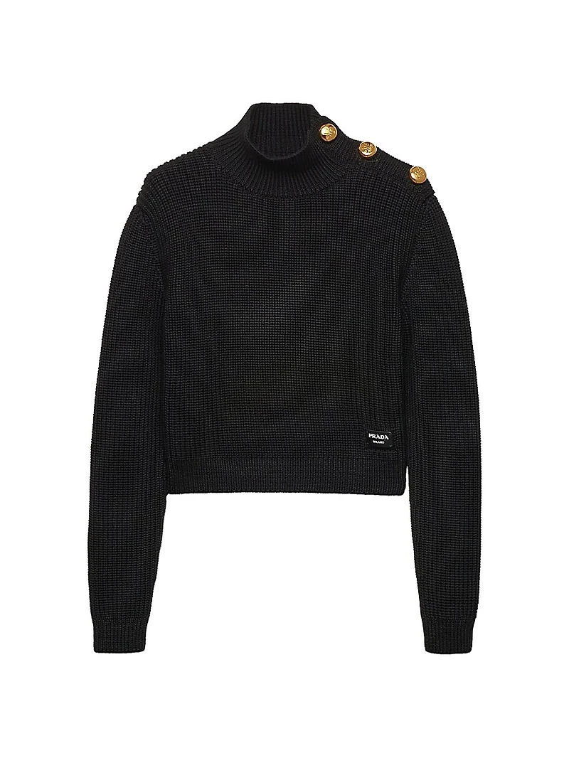 Wool Turtleneck Sweater