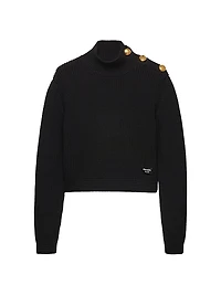 Wool Turtleneck Sweater