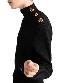 Wool Turtleneck Sweater