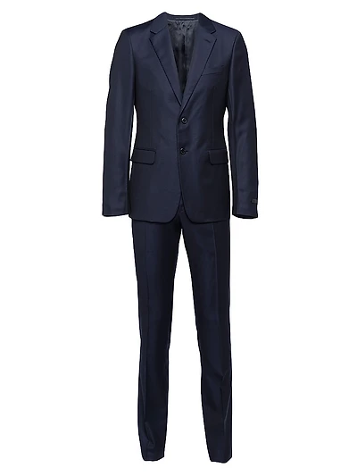 Single-Breasted Wool Suit