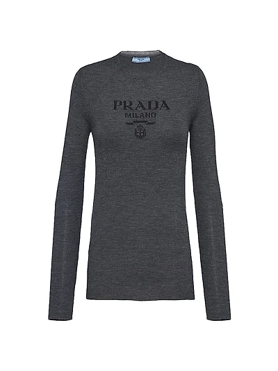 Superfine Wool Crew-Neck Sweater