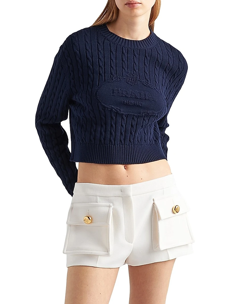 Cotton Crewneck Sweater