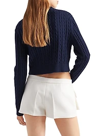 Cotton Crewneck Sweater