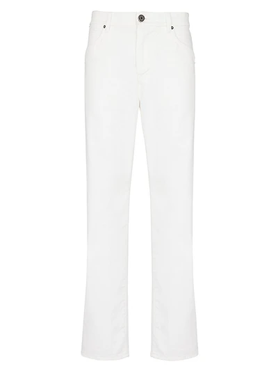 Cotton-Blend Five-Pocket Jeans