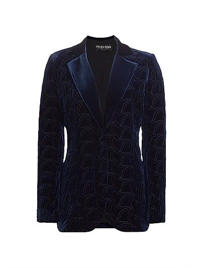 Totesunta Velvet Blazer