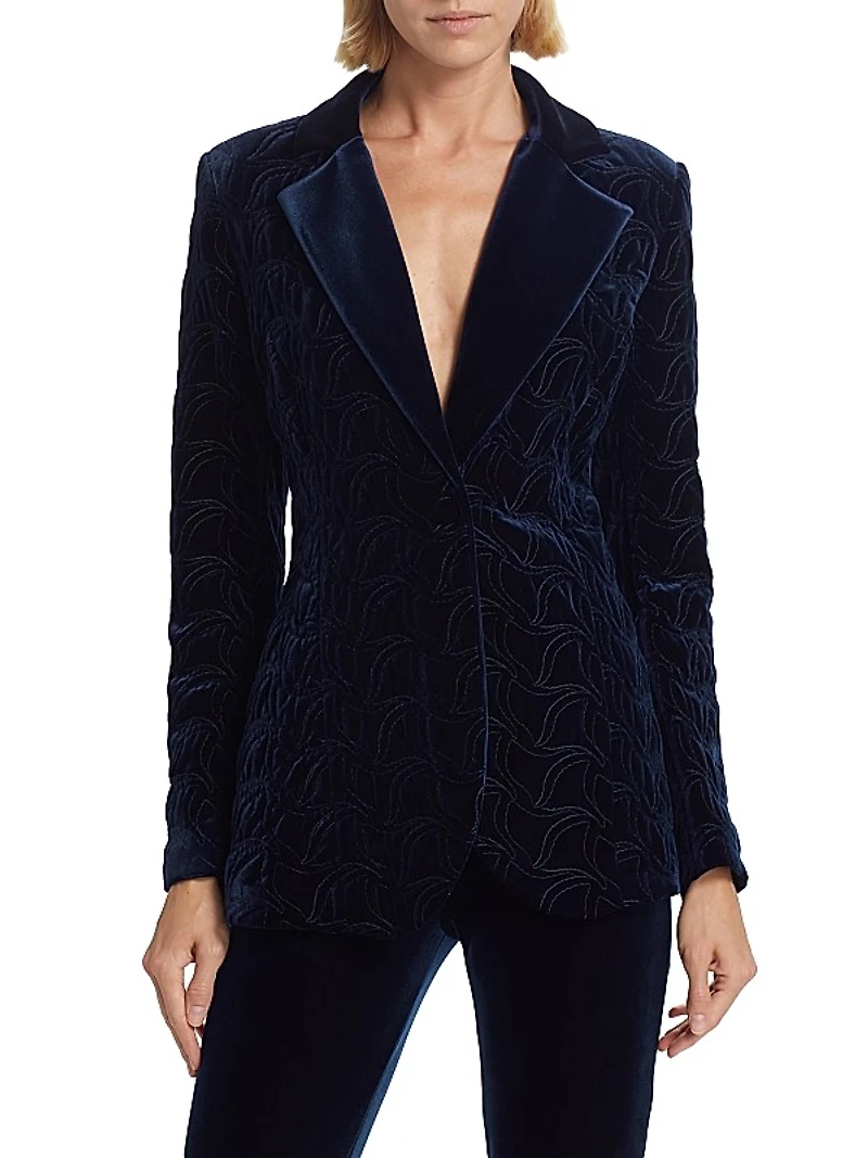 Totesunta Velvet Blazer