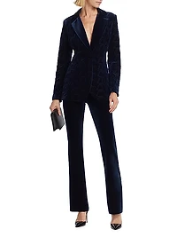Totesunta Velvet Blazer