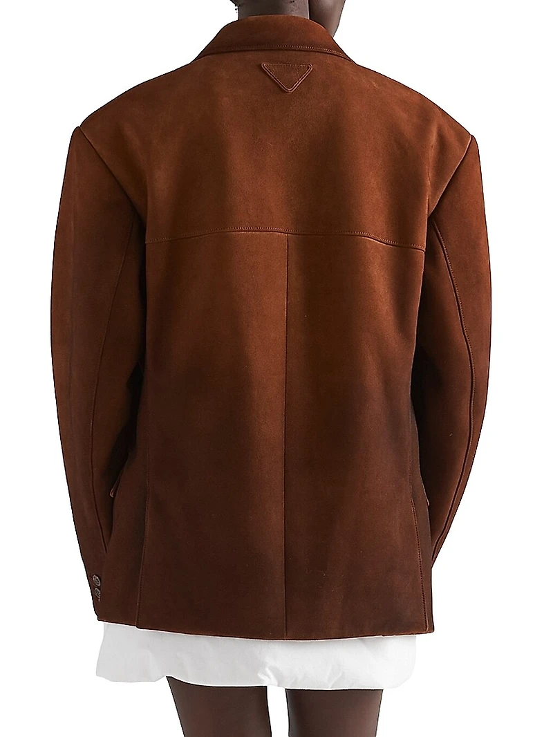 Suede Blazer