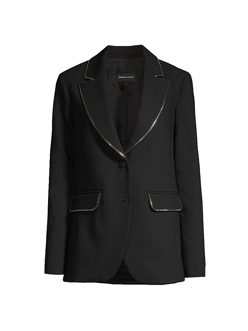Zip-Trim Techno Cady Blazer