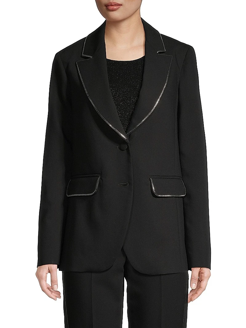 Zip-Trim Techno Cady Blazer