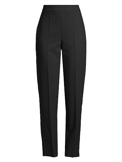 Zip-Trim Techno Cady Trousers