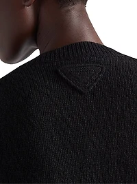 Wool and Cashmere Crew-Neck Sweater
