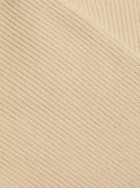 Rib-Knit Cashmere-Blend Flare Pants