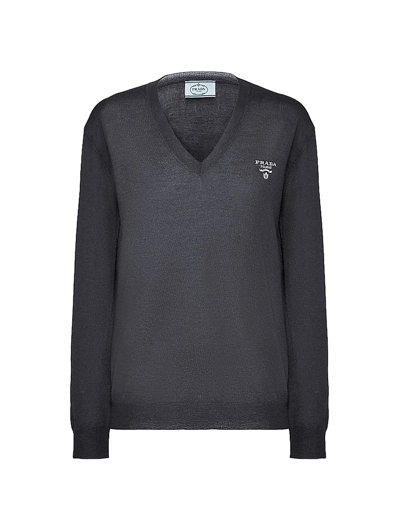 Cashmere V-Neck Sweater