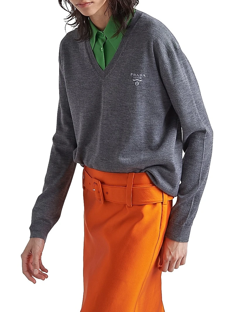 Cashmere V-Neck Sweater