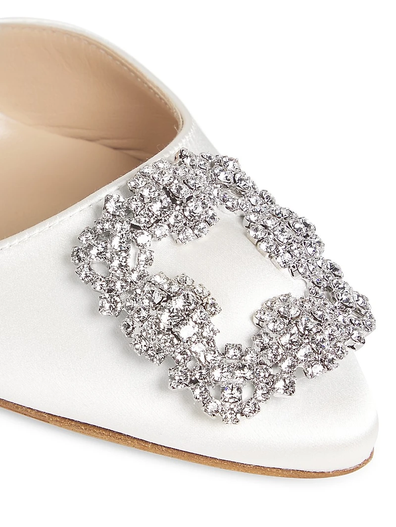 Hangisli 70MM Satin Slingback Pumps