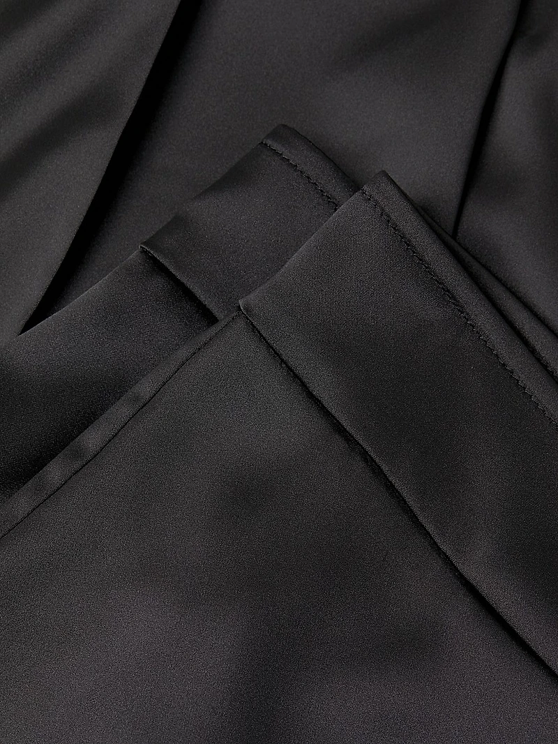 Alex Satin Wide-Leg Pants