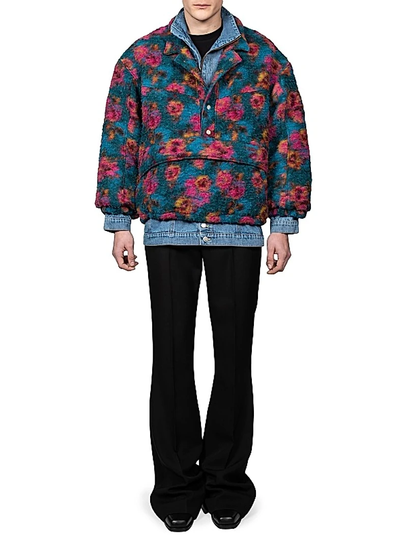Parasomnia Floral Denim Jacket
