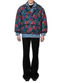 Parasomnia Floral Denim Jacket