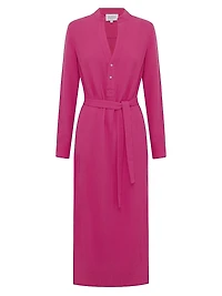 Frieda Tumbled Cotton Shirtdress