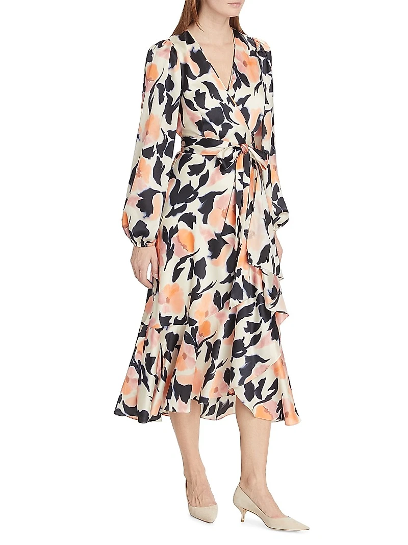 Blaire Floral Wrap Dress