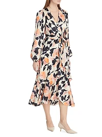 Blaire Floral Wrap Dress