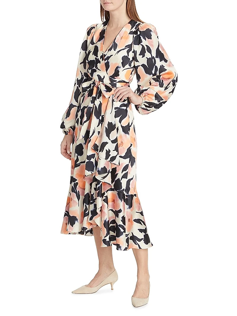 Blaire Floral Wrap Dress