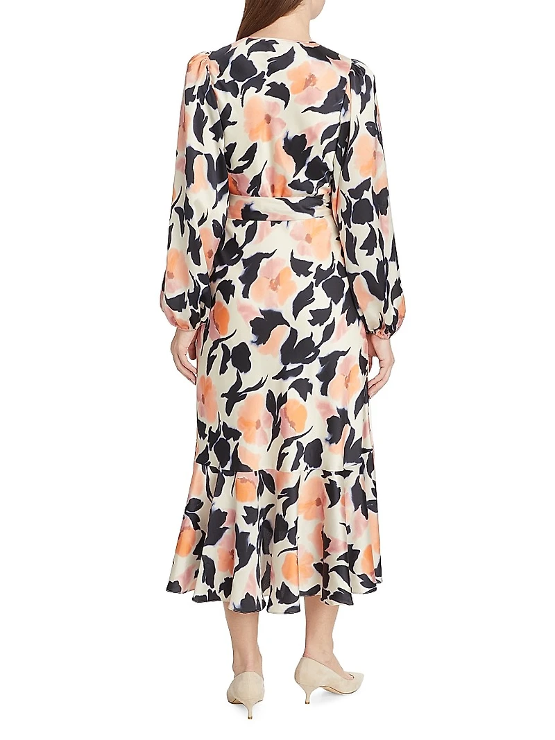 Blaire Floral Wrap Dress
