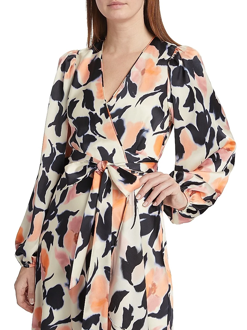 Blaire Floral Wrap Dress